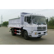 Le camion à benne basculante de Dongfeng Tianjin d&#39;entraînement de RHD 4X2 / Dumper / Benne avec la capacité de chargement de 15CBM